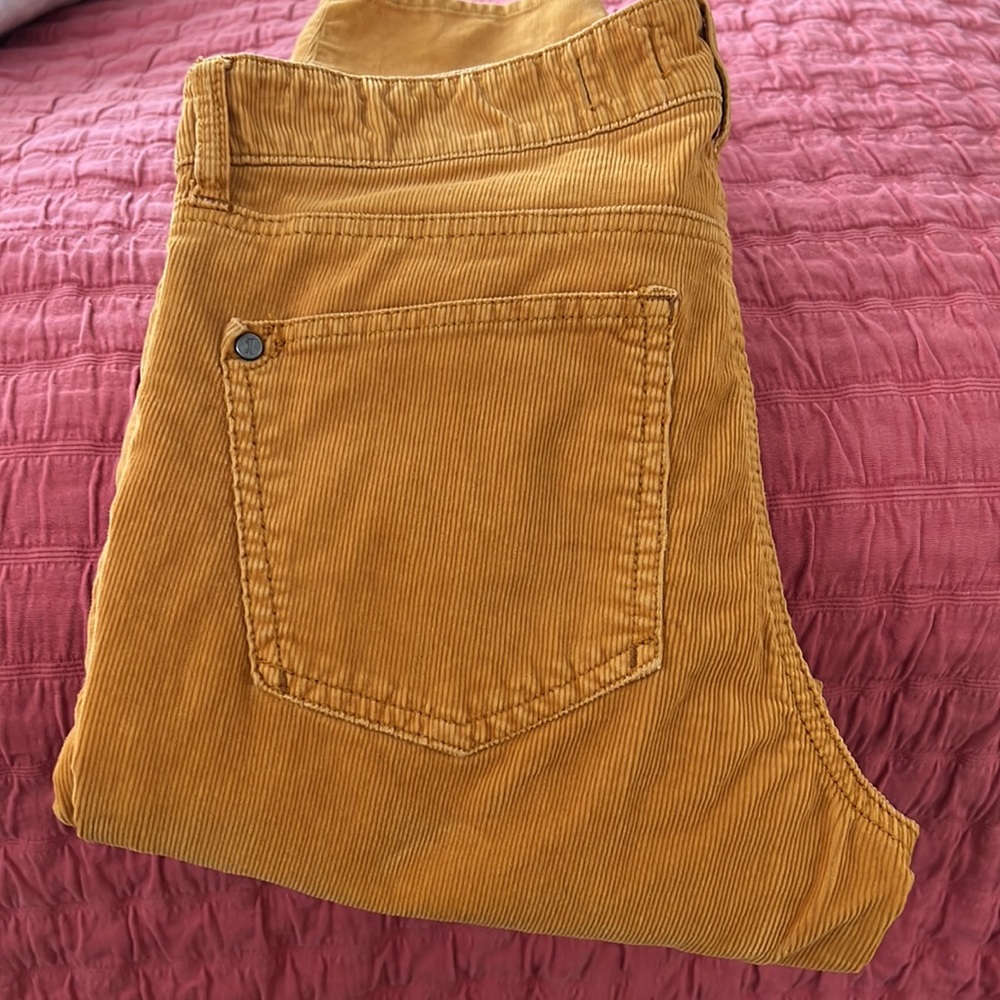 Anthropologie High-Rise Skinny Corduroy Pants